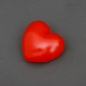 Preview: 5 rote Herzen aus Kunststoff