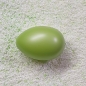 Mobile Preview: 1 Ostereier 14cm; grün/perlmutfarbig  glänzend