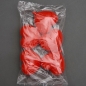 Preview: 5 Herzen aus Kunststoff  mit Hals Rot 95mm