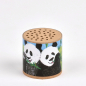 Mobile Preview: Brummstimme Panda - Antik im Hartpappe Gehäuse 6cm