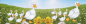 Preview: Vogelstimme Entenfamilie - 6cm