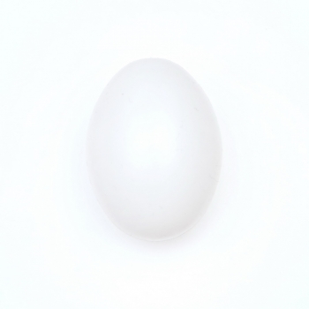 250 Ostereier aus Kunststoff Weiß 60mm