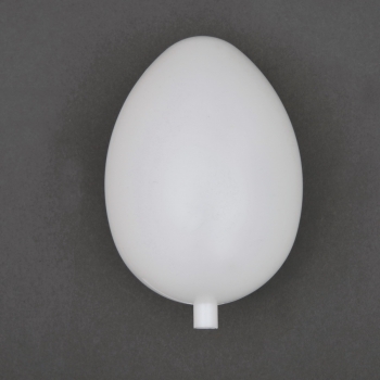 XXL-Osterei aus Kunststoff mit Hals Weiß 240mm