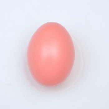 24 Ostereier aus Kunststoff Rosa 60mm