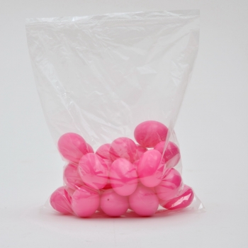 24 Ostereier aus Kunststoff Pink 60mm