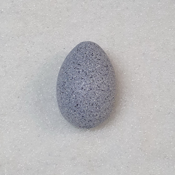 Osterei blau-grau; 14cm
