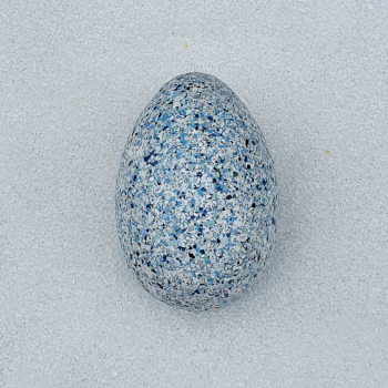 Osterei blau; 14cm