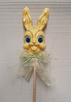 Deko-Hasenstecker Braun Höhe 50cm