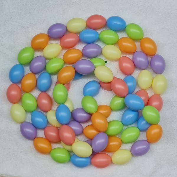 Girlande pastelfarbig 4,50m lang